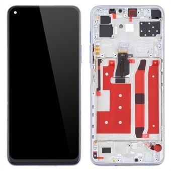 OEM Grade S LCD Screen and Digitizer Assembly + Frame Replacement Part (without Logo) for Huawei nova 7 SE / P40 Lite 5G