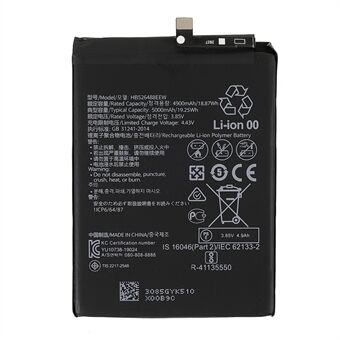 3.85V 4900mAh Phone Battery HB526488EEW Replacement Battery Assembly for Huawei Enjoy 20 SE/P Smart 2021/ Y7a/Honor 10X Lite (Without Logo)
