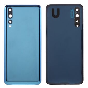 Battery Housing Back Cover with Camera Ring Lens Cover Replacement Part (without Logo) for Huawei P20 Pro