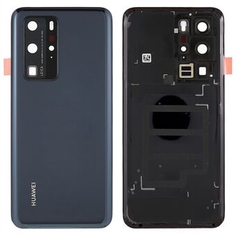 Til Huawei P40 Pro OEM batterihus med selvklæbende mærkat + kameralinsecover