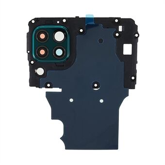 Til Huawei P40 lite 4G OEM Mainboard Plade Cover + Kamera Lens Ring Cover Del med NFC funktion (uden logo)