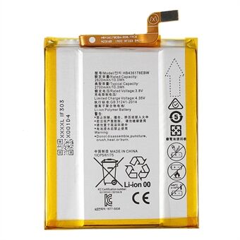 3.80V 2620mAh Battery Replacement (Encode: HB436178EBW) (without Logo) for Huawei Mate S
