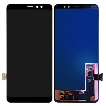 OEM LCD Screen and Digitizer Assembly for Samsung Galaxy A8+ (2018) A730 (without Logo) - Black