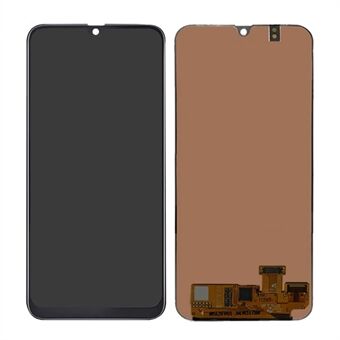 OEM LCD Screen and Digitizer Assembly Part (without Logo) for Samsung Galaxy A20 SM-A205 - Black
