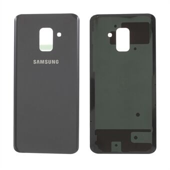 Back Battery Housing Cover Assembly Part with Adhesive Sticker for Samsung Galaxy A8 (2018)