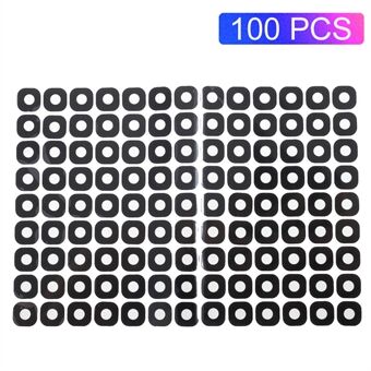 100PCS/Pack OEM Back Rear Camera Glass Lens Part for Samsung Galaxy A5 (2017) SM-A520F / A7 (2017) SM-A720F (Glass Only)