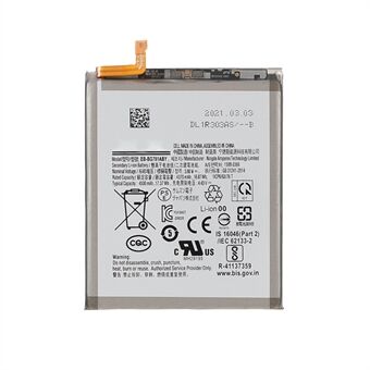 4.43V 4370mAh Battery Replacement (Encode: EB-BG781ABY) for Samsung Galaxy S20 FE 5G / S20 Fan Edition 5G / A52 4G