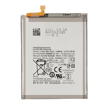 3.85V 4860mAh Battery Replacement (Encode: EB-BA315ABY) (without Logo) for Samsung Galaxy A31 2020 / A32 4G (EU Version)