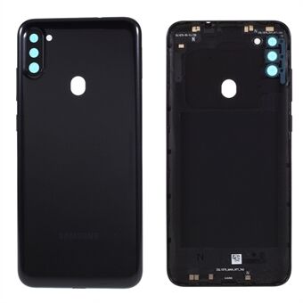 OEM Telefonhus Bagcover Udskiftning til Samsung Galaxy A11 A115 - Sort