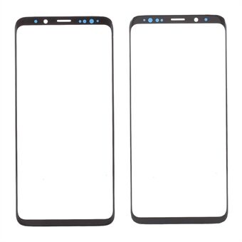 Front skærm glas linse del til Samsung Galaxy S9 Plus SM-G965 - Sort