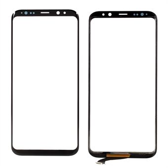 Digitizer Touch Screen Glas Del Erstatning til Samsung Galaxy S8 Plus G955 - Sort