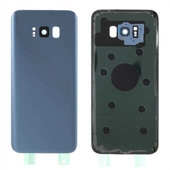 Battery Housing Back Cover with Camera Ring Lens Cover Replacement (without Logo) for Samsung Galaxy S8 Plus