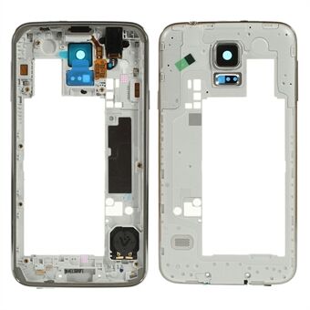 OEM udskiftning af baghusplade til Samsung Galaxy S5 G900 med sidenøgler - guldfarve