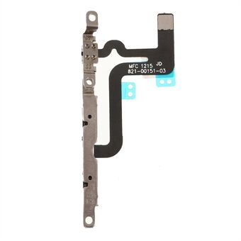 Volume Button Flex-kabeldel med metalplade til iPhone 6s Plus 