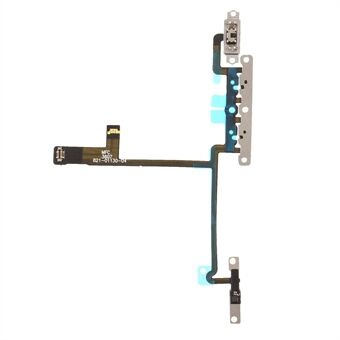 Volume Button Flex Cable Reservedel med metalplade til iPhone X