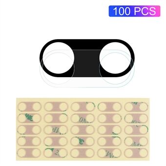 100Pcs/Set Adhesive Sticker for iPhone 8 Plus / 7 Plus Rear Back Camera Glass Lens Cover