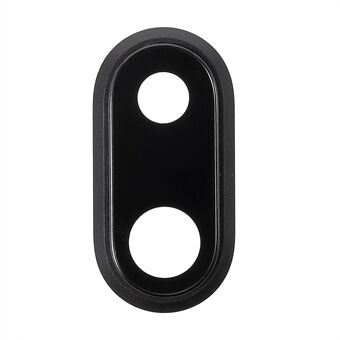 For iPhone 8 Plus  Rear Camera Lens Ring Cover with Glass Lens