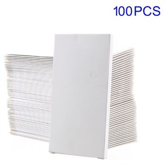 100Pcs/Lot White Paper Battery Package Box for iPhone 7 6s 6 4.7 inch Batteries