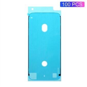 100Pcs/Pack Middle Plate Screen Frame Adhesive Stickers for Apple iPhone 8 4.7 inch