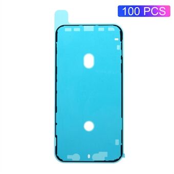 100Pcs/Pack Middle Plate Screen Frame Adhesive Stickers for Apple iPhone XR 6.1 inch
