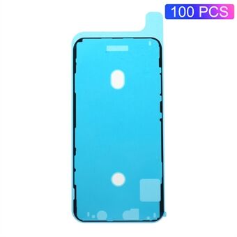 100Pcs/Pack Middle Plate Screen Frame Adhesive Stickers for Apple iPhone 11 Pro Max 6.5 inch