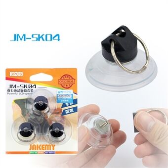 JAKEMY JM-SK04 3-i-1 kraftfuldt sugekopsæt Fjernelse af skærm Afmonter reparationsværktøj til smartphone tablet