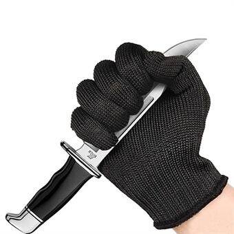 MH-F105 1 par polyester+ Steel 5-niveaus skærefaste handsker Håndbeskyttelse Fuldfingerhandsker