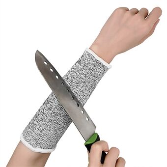 1 par HPPE 5-niveau skærefast anti-ridse armbånd beskyttelse elastisk arm ærme