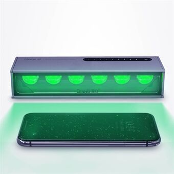 QIANLI iSee 2 Støvdetektionslampe til LCD-skærm Støvtest Grøn UV-hærdningslampe