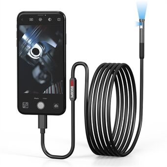 W300 3M tråd 8 mm dobbelt linse 1080P endoskopkamera IP67 vandtæt inspektionskamera til iOS Android