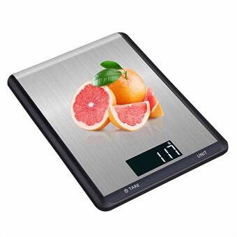 5 kg/1g LCD digital køkken madvægt Elektronisk balance Rustfrit Steel Målevægtsværktøj
