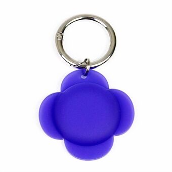 Flower Shape Silikone Cover Cover Protector til Apple AirTag Bluetooth Tracker