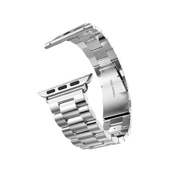 XINCUCO urbånd i rustfrit Steel til Apple Watch Series 5/4 44mm / Series 3/2/1 42mm med akselstik
