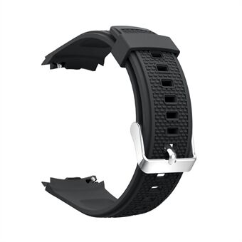 20mm struktureret sports silikone urrem til Huawei Watch 2