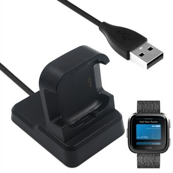 USB magnetisk opladningsstation til Fitbit Versa Smart Watch