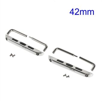 Udskiftning Metal Band Axle Connector Clasp til Apple Watch Series 5 4 44mm / Series 3/2/1 42mm