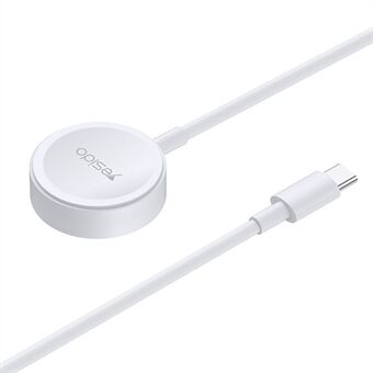 YESIDO CA112 til Apple iWatch trådløs oplader Type-C kabel Smart Watch Opladningsdock