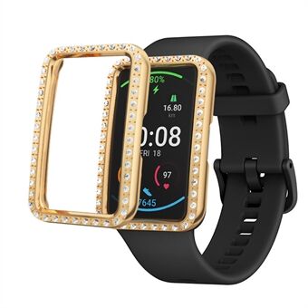 Rhinestone Decor Hard PC Frame Protector Cover til Huawei Watch Fit