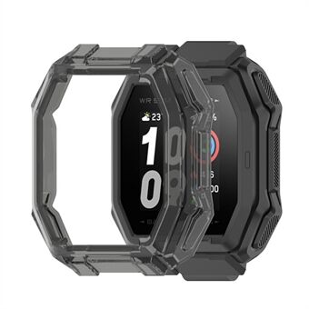 Blødt TPU gennemsigtigt Smart ur beskyttende etui rammedæksel til Huami Amazfit Ares / A1908