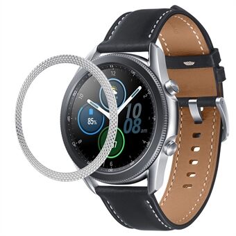 Anti-ridse skive Bezel Ring Beskyttelsesring med diamanteffekt til Samsung Galaxy Watch3 41mm