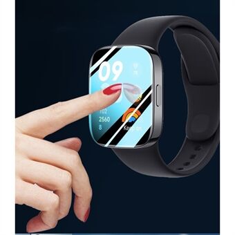 1 stk til Xiaomi Redmi Watch 3 beskyttelsesfilm PET+PPT 3D Anti-Bubble Smartwatch skærmbeskytter