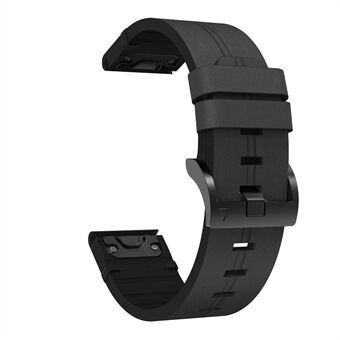 Til Garmin Fenix 6 Ægte Læder Smart Watch Band Pin Spænde Håndledsrem Udskiftning