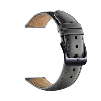 20 mm Premium ægte læder Smart urrem udskiftning til Huawei Watch 2