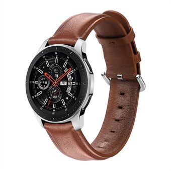 20mm ægte læder Smart ur udskiftningsrem til Samsung Galaxy Watch 42mm
