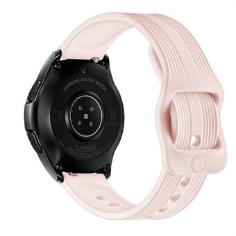 20mm Stripe Silicone Smart Watch Band til Samsung Galaxy Watch 42mm