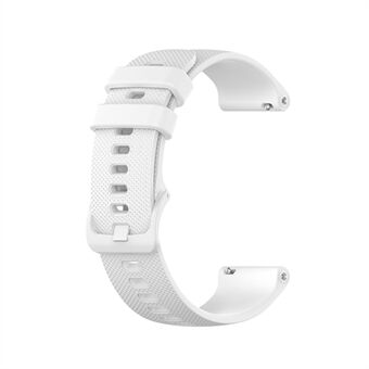 20 mm Grid Texture Silikone Urrem til Polar Ignite/ Garmin Vivomove 3, erstatnings Smart Watch Band