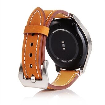 22mm Matte Skin Leather Smart Watch Rem Erstatning til Huawei Watch GT 2e / GT2 46mm