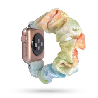 Trykklæde Smart Watch Bank Armbåndsrem til Apple Watch Series 5 4 40mm / 3 2 1 38mm