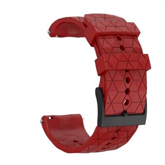 24mm Rhombic Grain Silicone Smart Watch Replacement Strap for Suunto 7/9/9 Baro/D5