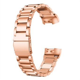 Rustfrit Steel Smart Watch udskiftningsrem til Fitbit Charge 3/4